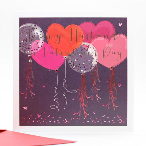 Picture of TO MY HUSBAND VALENTINES DAY CARD